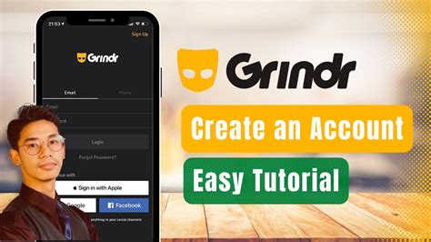 grindr create account|can't create grindr account.